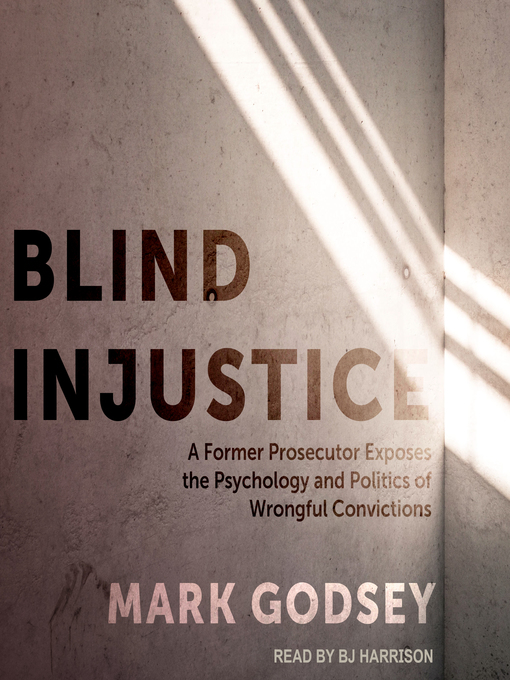 Cover image for Blind Injustice